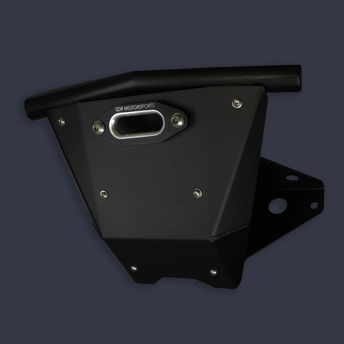 SDR Polaris RZR Pro XP Single Tube Front Bumper & Winch Mount