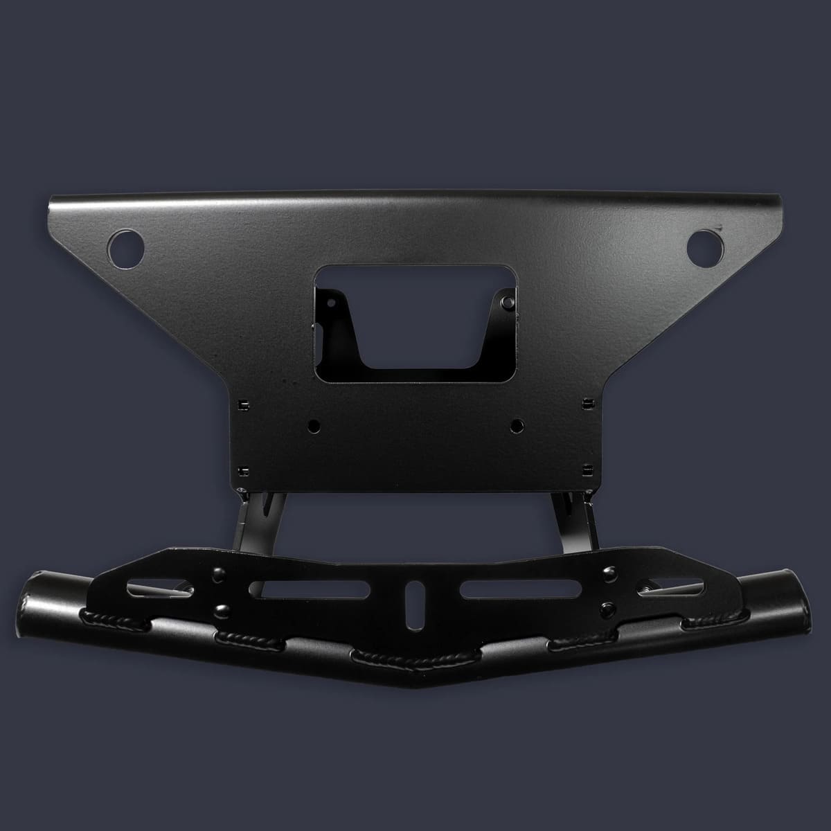 SDR Polaris RZR Pro XP Single Tube Front Bumper & Winch Mount