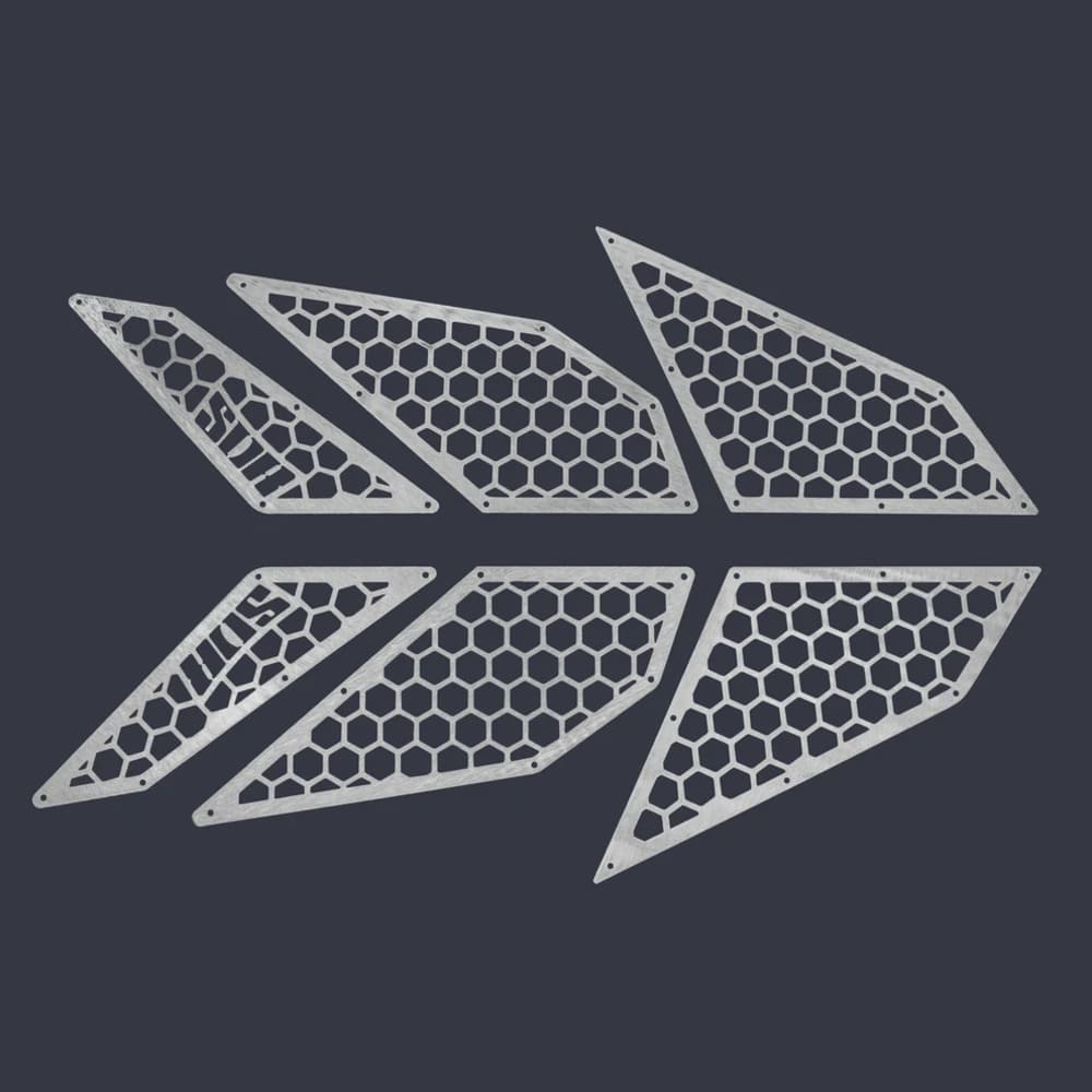 SDR Polaris RZR Pro XP/ Turbo R Bed Grill Kit