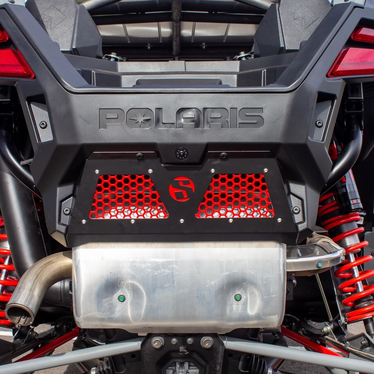 SDR Polaris RZR Turbo R/ Pro XP Rear Exhaust Cover