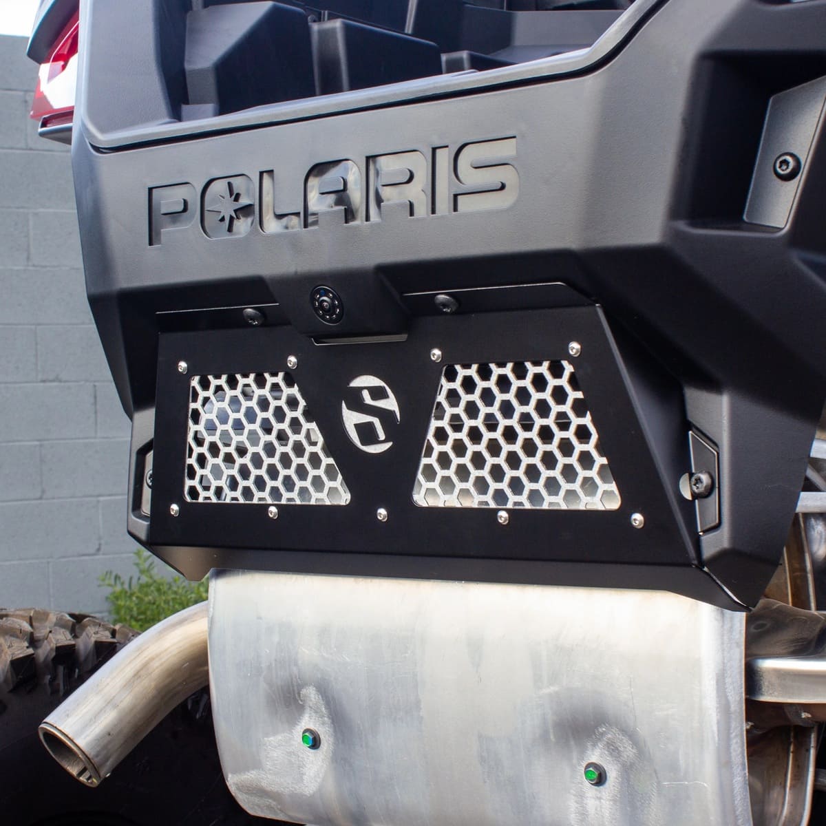 SDR Polaris RZR Turbo R/ Pro XP Rear Exhaust Cover