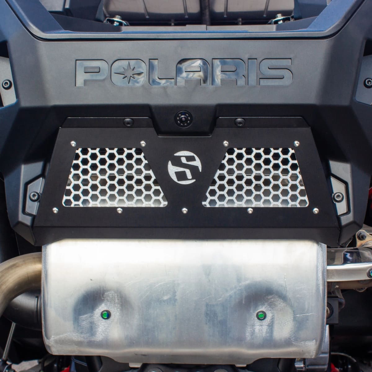 SDR Polaris RZR Turbo R/ Pro XP Rear Exhaust Cover