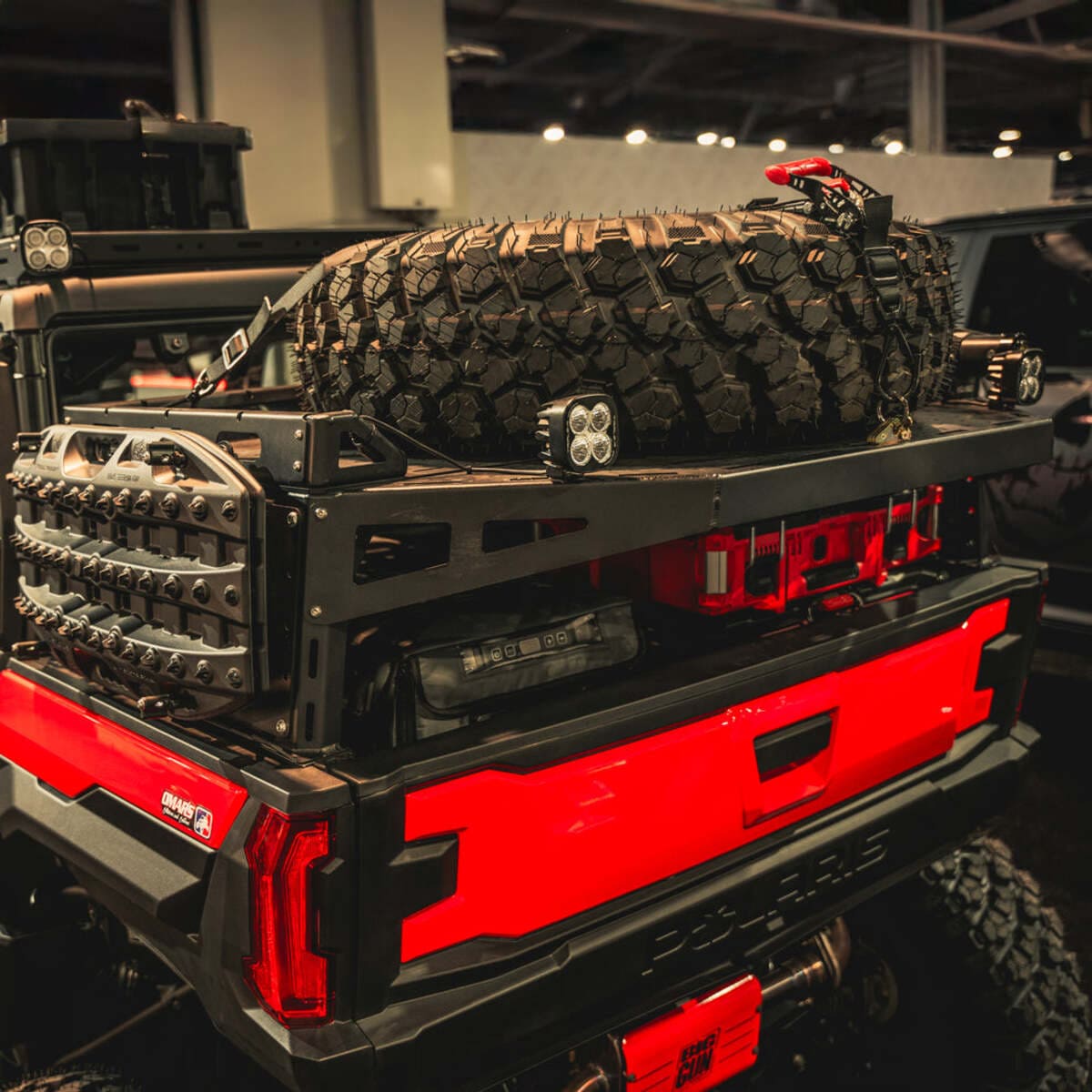 SDR Polaris Xpedition X-Plorer Series Bed Rack Top Basket