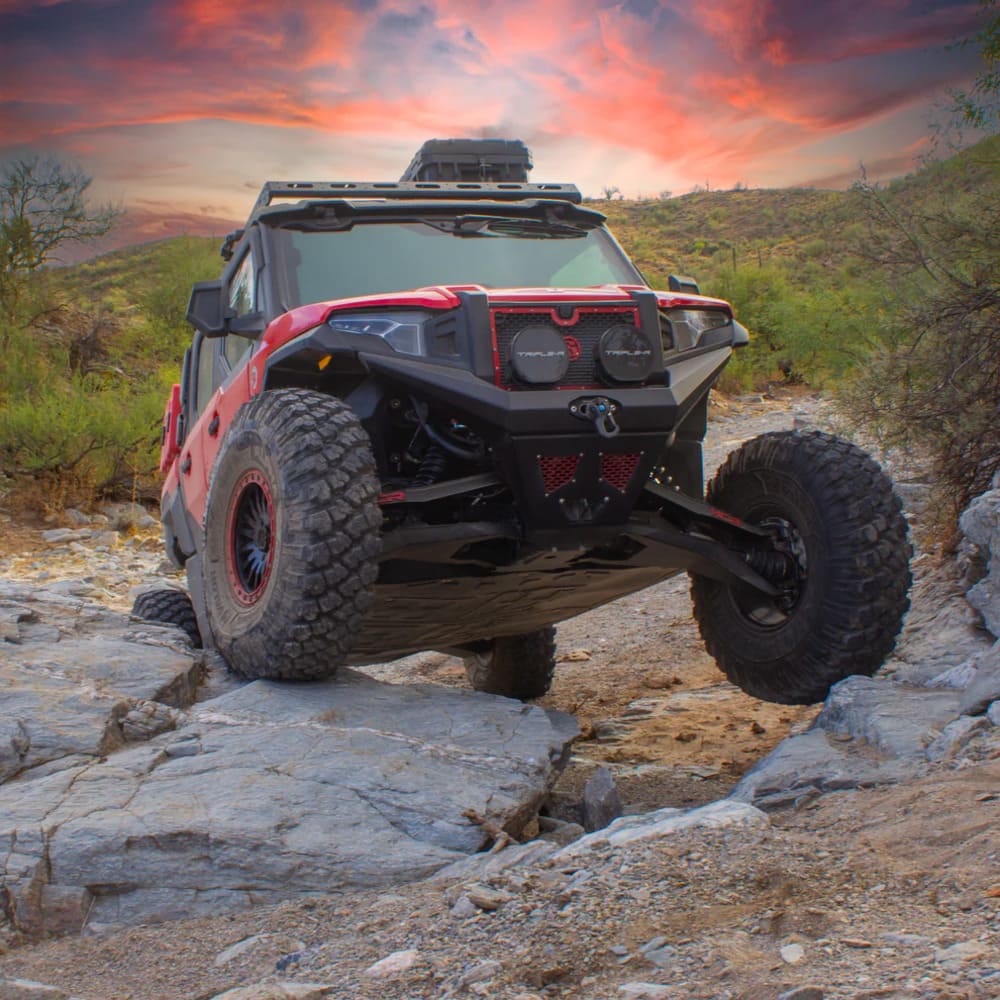 SDR Polaris Xpedition X-Plorer Series Front Bumper & Winch Mount