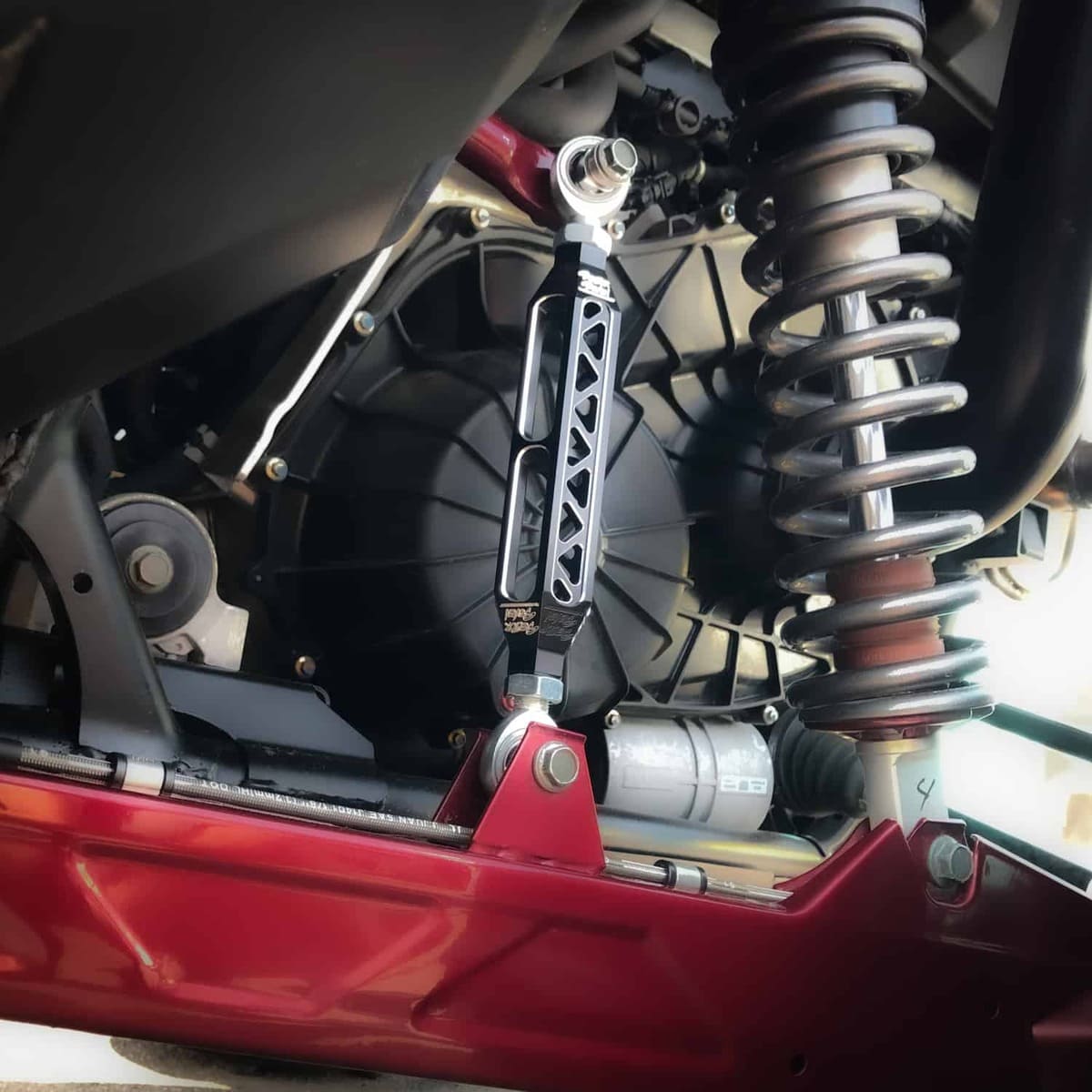 Sector Seven Polaris RZR Pro XP Billet Sway Bar Links - Black