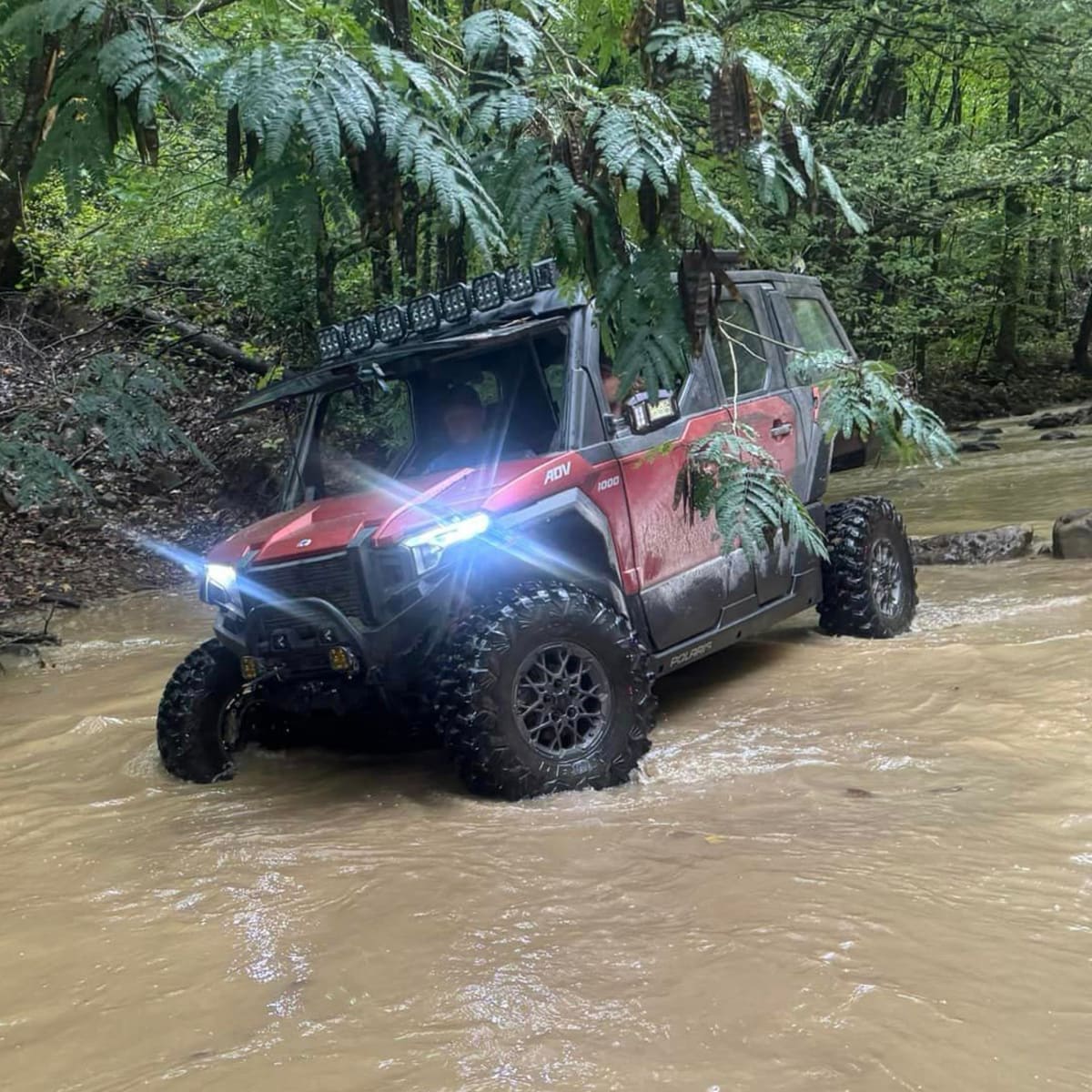 Sector Seven Polaris Xpedition Northstar PRIZM LED Lighted Mirrors