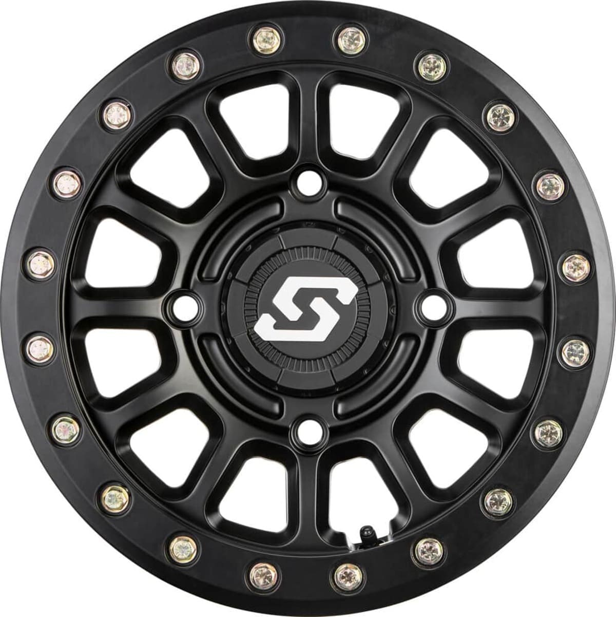 Sedona Black Sano Beadlock & System 3 ATX470 All Terrain Xtreme Wheel & Tire Kit