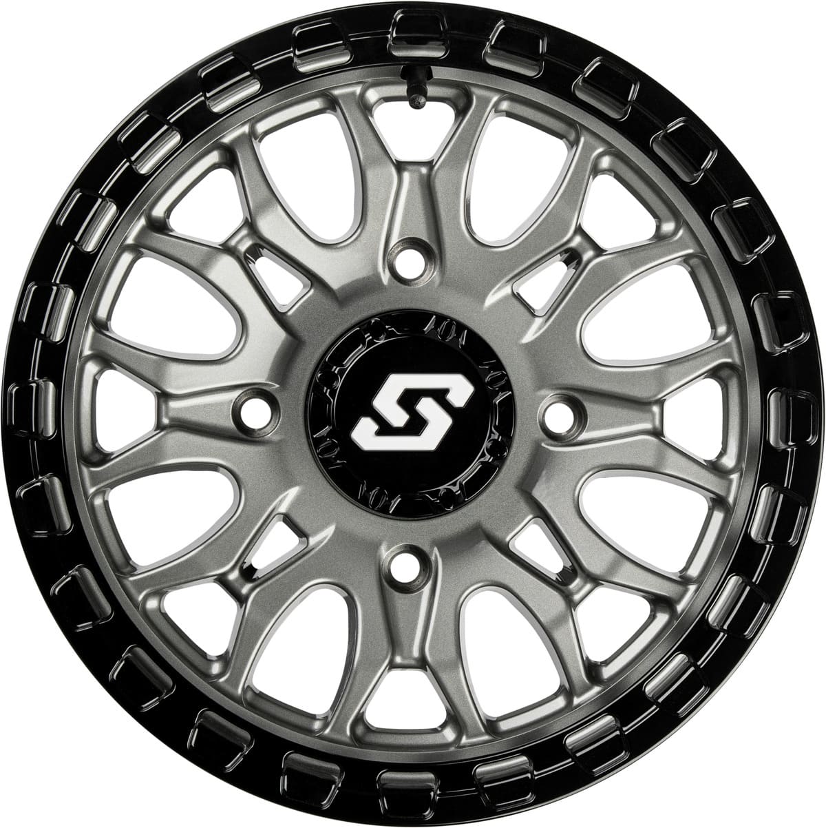 Sedona Ignition Non-Beadlock Wheel - Gunmetal/Black