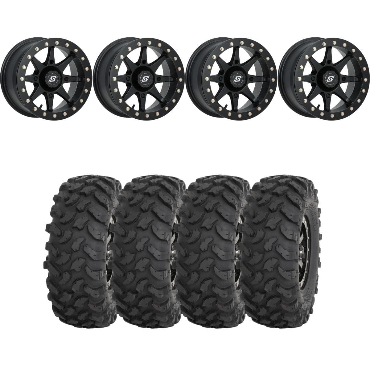 Sedona Storm Beadlock & System 3 Offroad XTR370 Wheel & Tire Kit