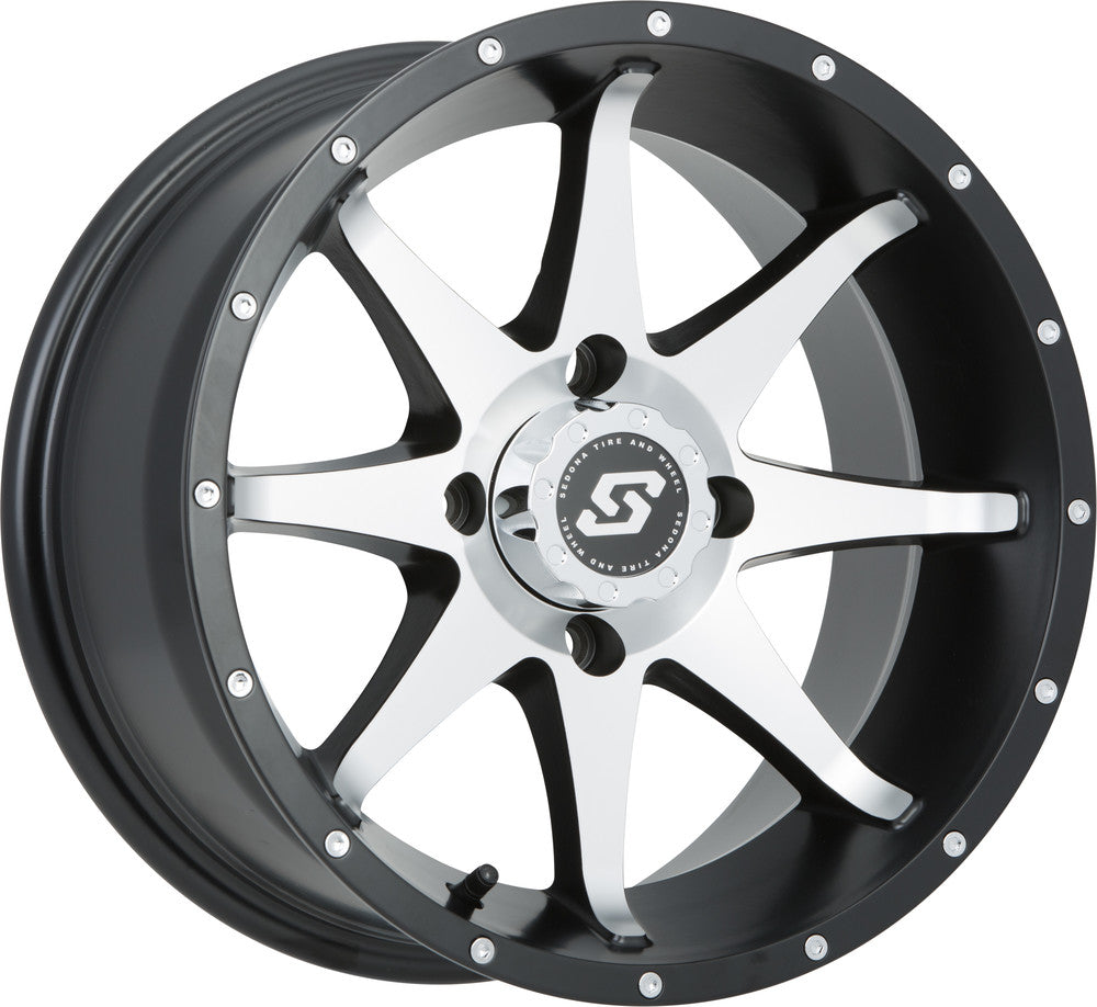 Sedona Storm Wheel - Black Machined