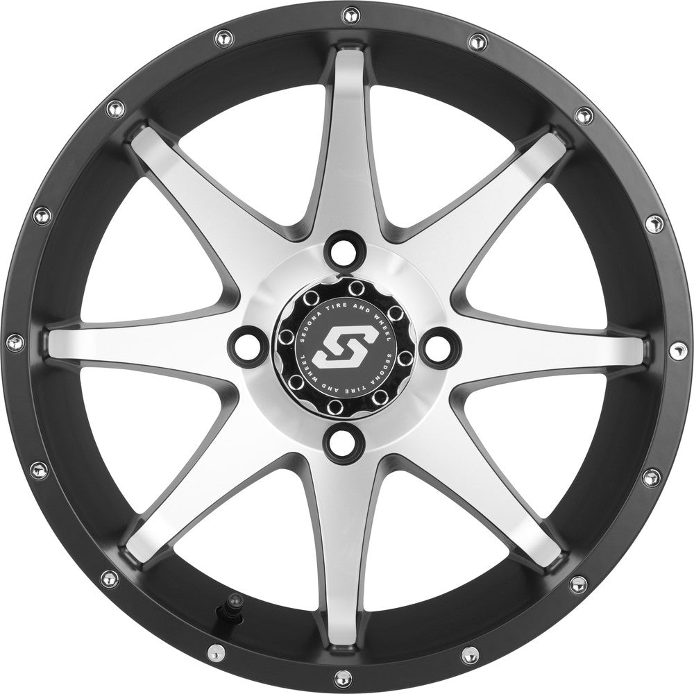 Sedona Storm Wheel - Black Machined