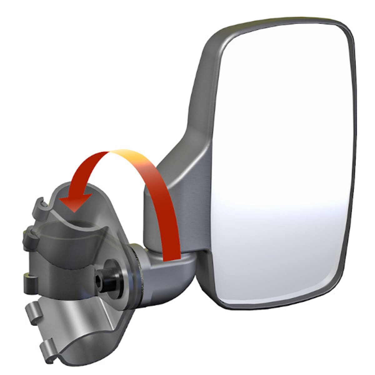 Seizmik '01-'26 CF Moto ZForce Side View Mirrors w/ 1.75" Clamp