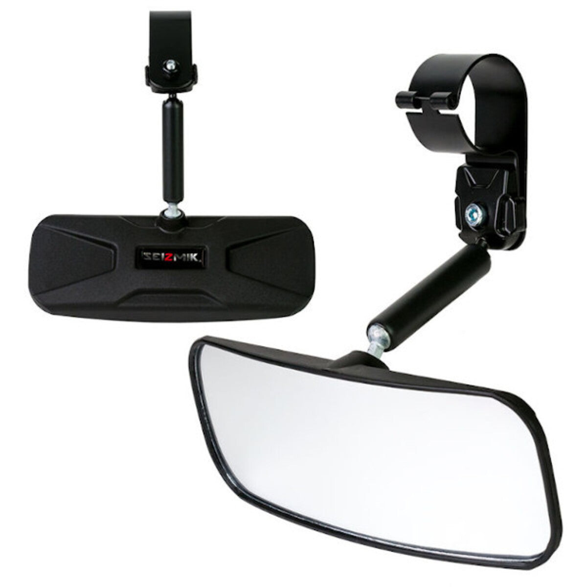 Seizmik '01-'26 Honda Pioneer 1000-5 Auto Style Rear View Mirror - 1.75" Clamp