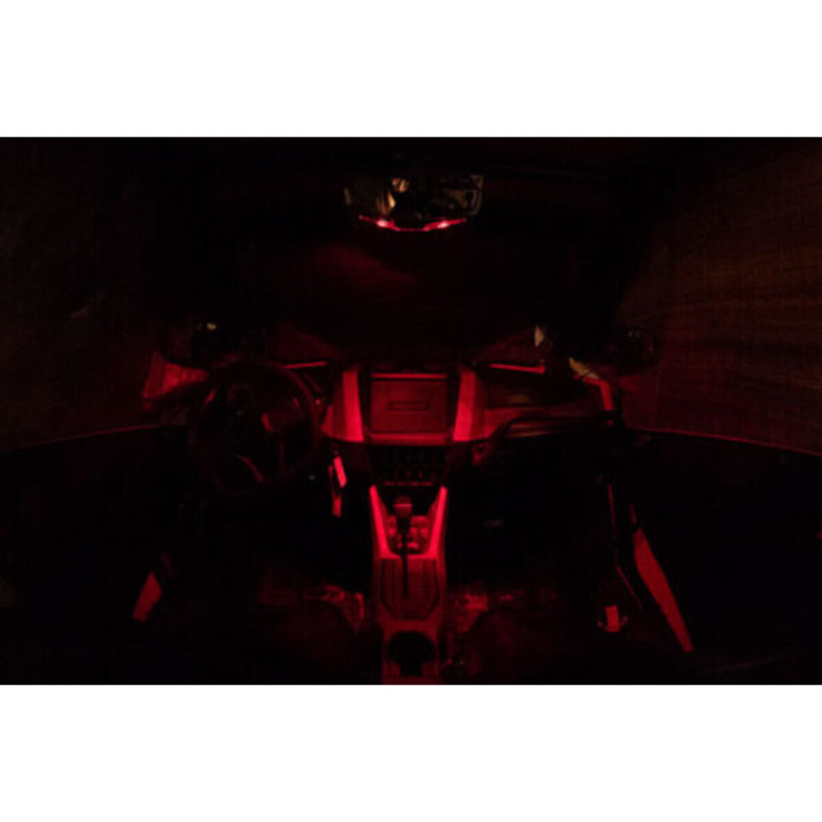 Seizmik '13-'26 Polaris Ranger 500 Halo-RA LED Rearview Mirror w/ Cast Aluminum Bezel Pro-Fit Header Panel