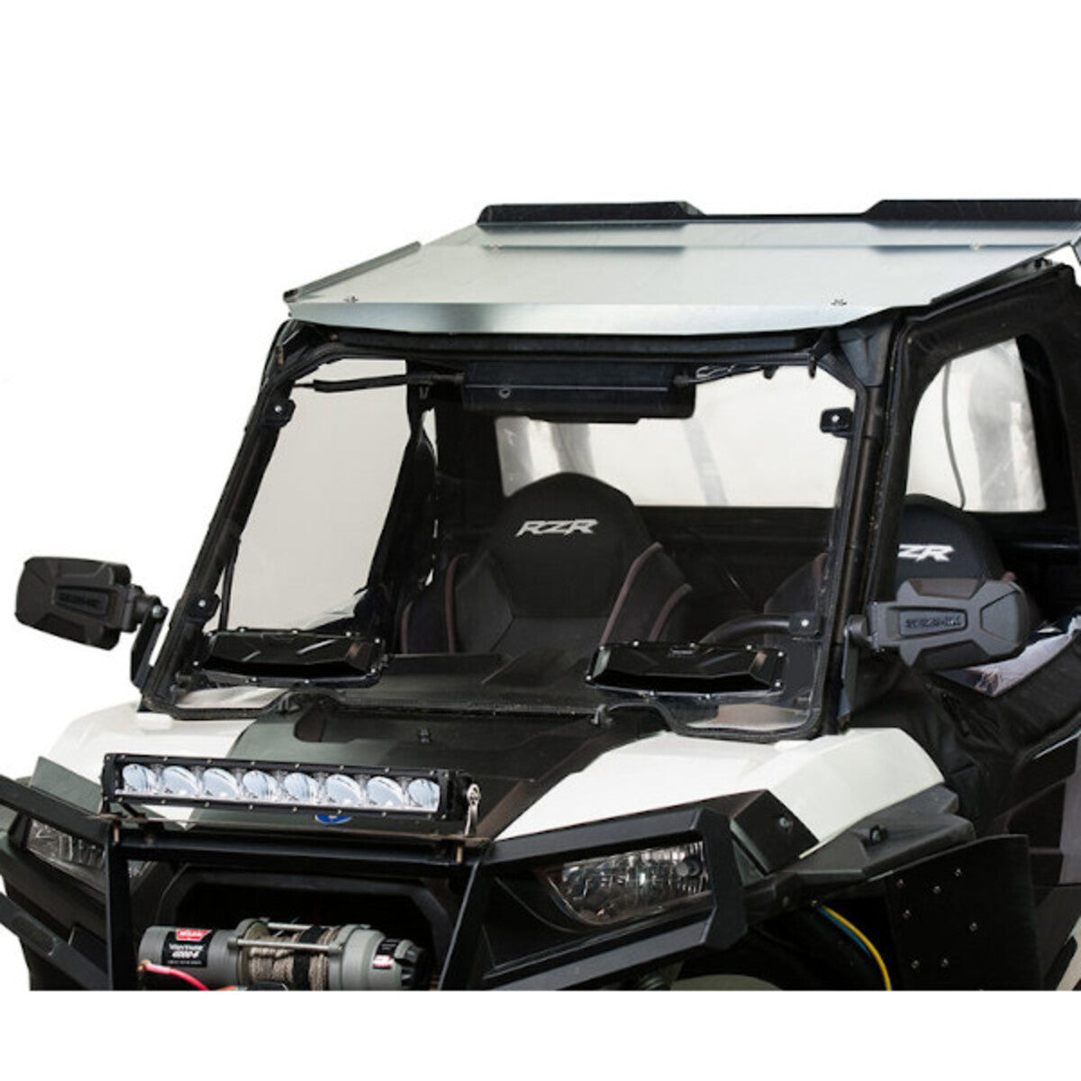 Seizmik '14-'21 Polaris RZR XP 1000 Versa Vent Scratch Resistant Poly Windshield