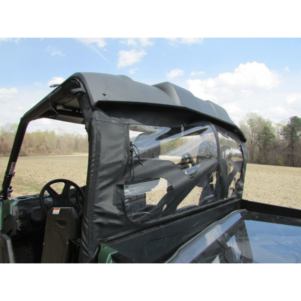 Seizmik '14-'25 Yamaha Viking Soft Rear Windshield & Dust Panel