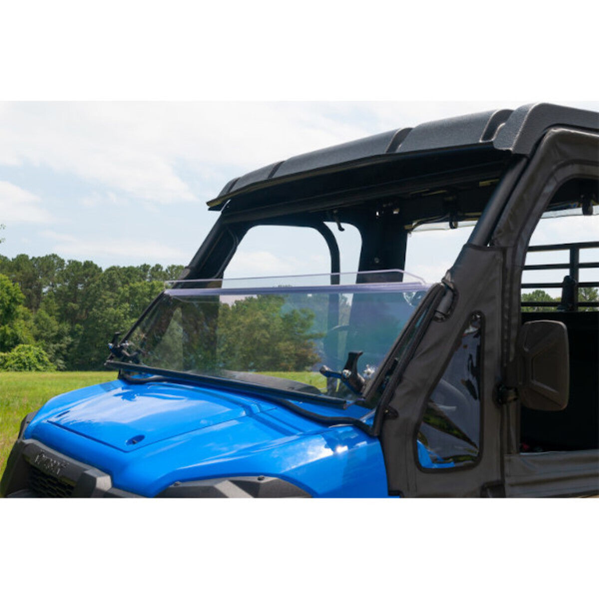 Seizmik '15-'26 Kawasaki Mule Pro FX & FXT Versa-Fold Scratch Resistant Poly Windshield