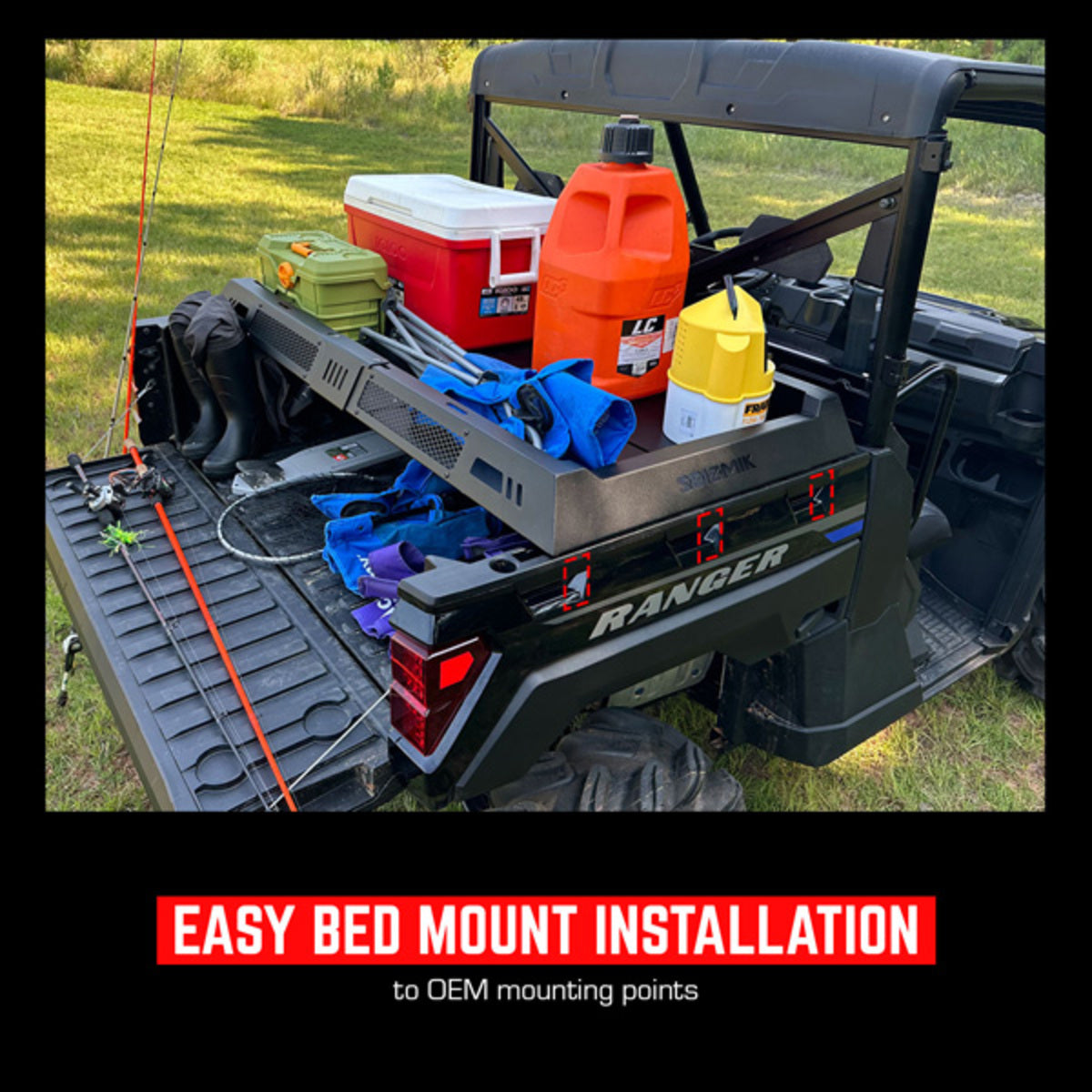 Seizmik '15-'26 Can-Am Defender HD7 Bed Rack Basket