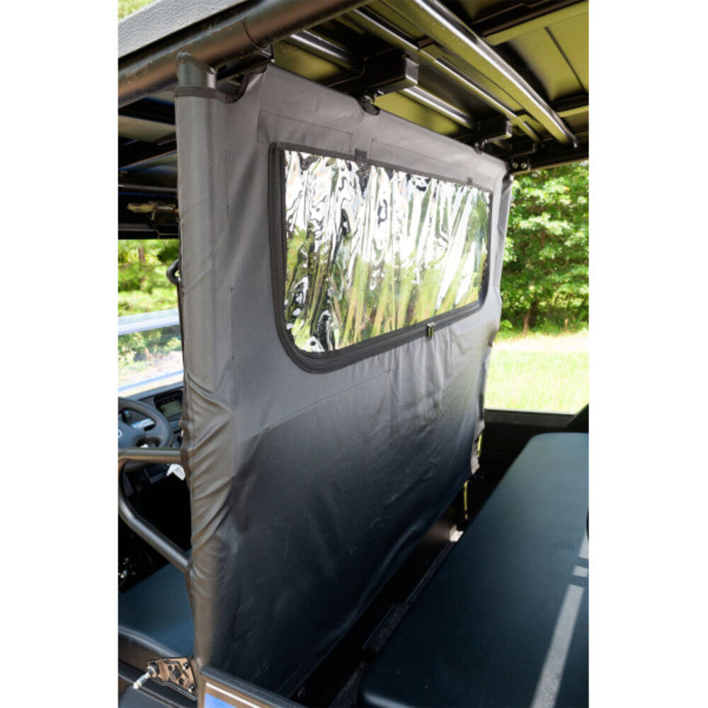 Seizmik '15-'26 Kawasaki Mule Pro FX/FXT Soft Rear Windshield & Dust Panel