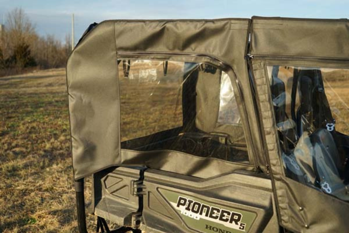 Seizmik '16-'25 Honda Pioneer 1000-5 Soft Doors Middle and Rear Windows w/ Zipper
