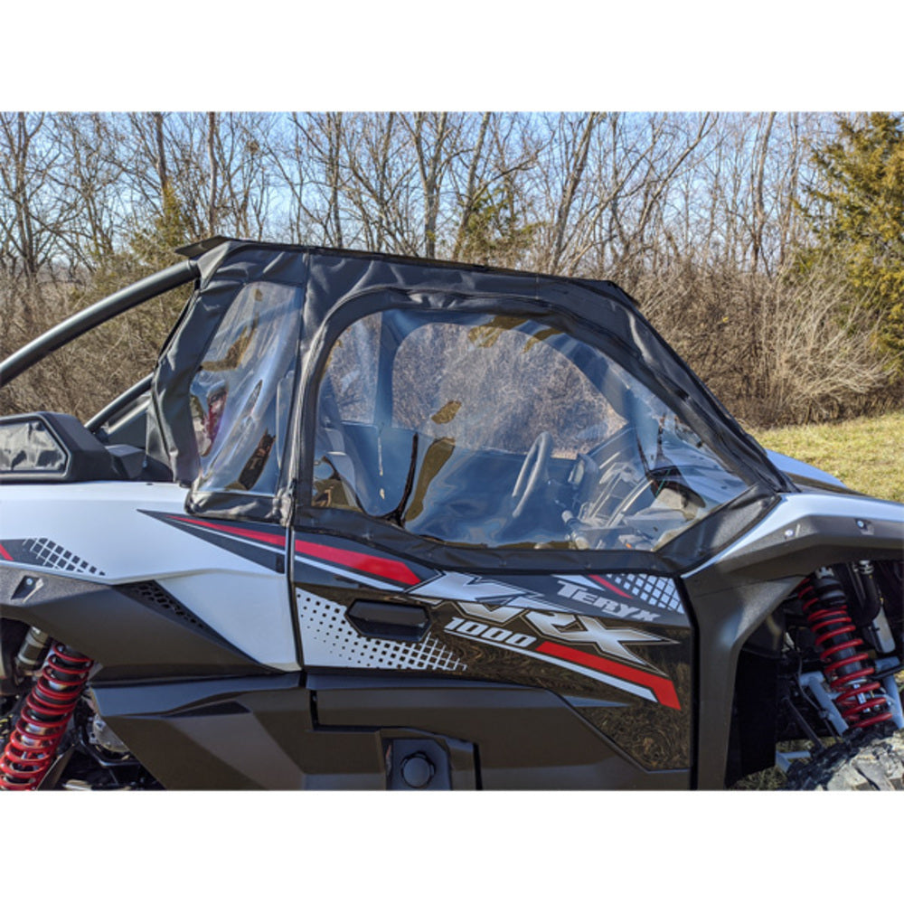 Seizmik '20-'25 Kawasaki Teryx KRX 1000 Soft Upper Doors w/ Zipper