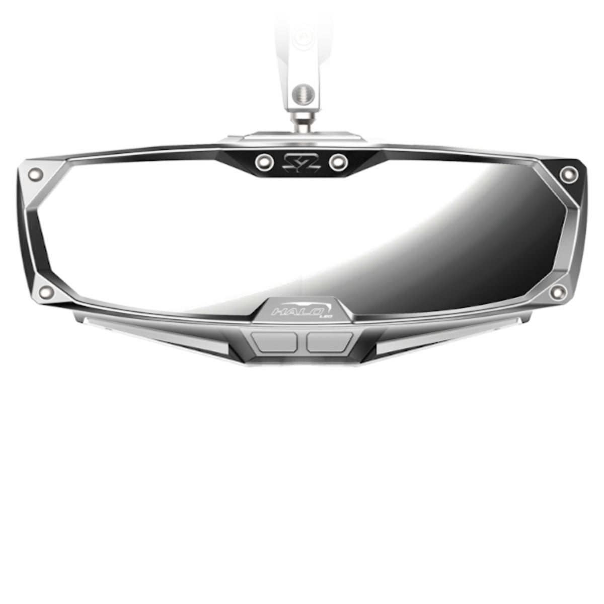 Seizmik '20-'26 Polaris RZR XP 4 1000 Halo-RA LED Rearview Mirror w/ Cast Aluminum Bezel