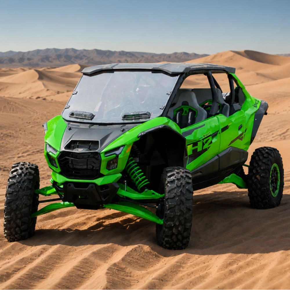 Seizmik '26 Kawaski Teryx H2 Front Hard Coated Versa-Vent Windshield