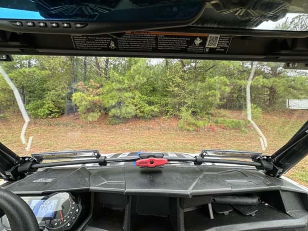 Seizmik '26 Polaris General 1000 Flip-Up Versa-Vent Scratch Resistant Windshield