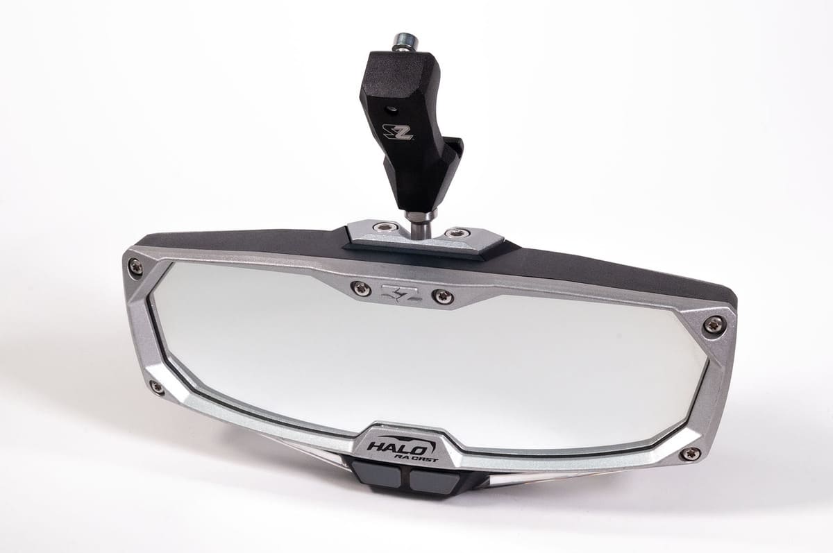Seizmik Can-Am Defender Halo-RA LED Rearview Mirror with Cast Aluminum Bezel