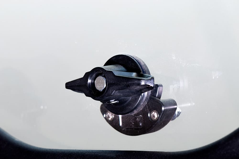 Seizmik Can-Am Defender Hard Rear Folding Windshield - UV Resistant Polycarbonate