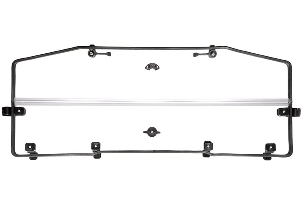 Seizmik Can-Am Defender Hard Rear Folding Windshield - UV Resistant Polycarbonate