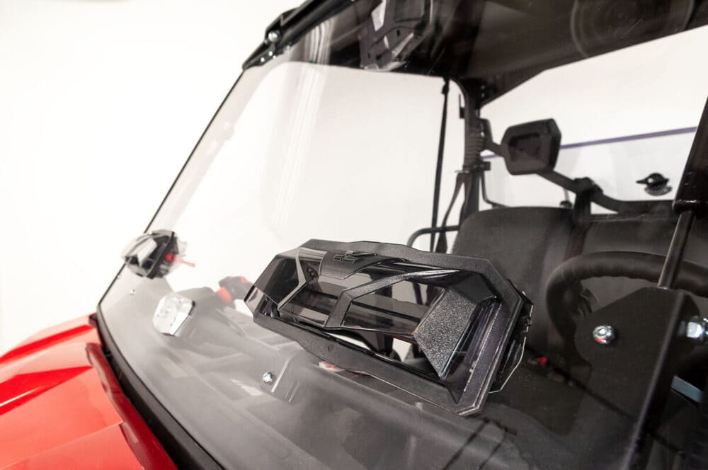Seizmik Can-Am Defender Scratch Resistant Polycarbonate Flip-Up Vented Windshield