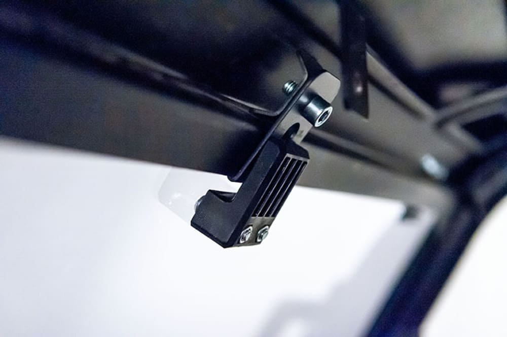 Seizmik Can-Am Defender Scratch Resistant Polycarbonate Flip-Up Vented Windshield