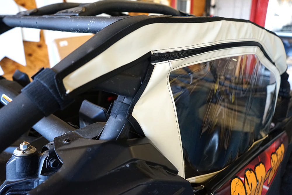 Seizmik Can-Am Maverick X3 Upper Soft Doors with Zipper