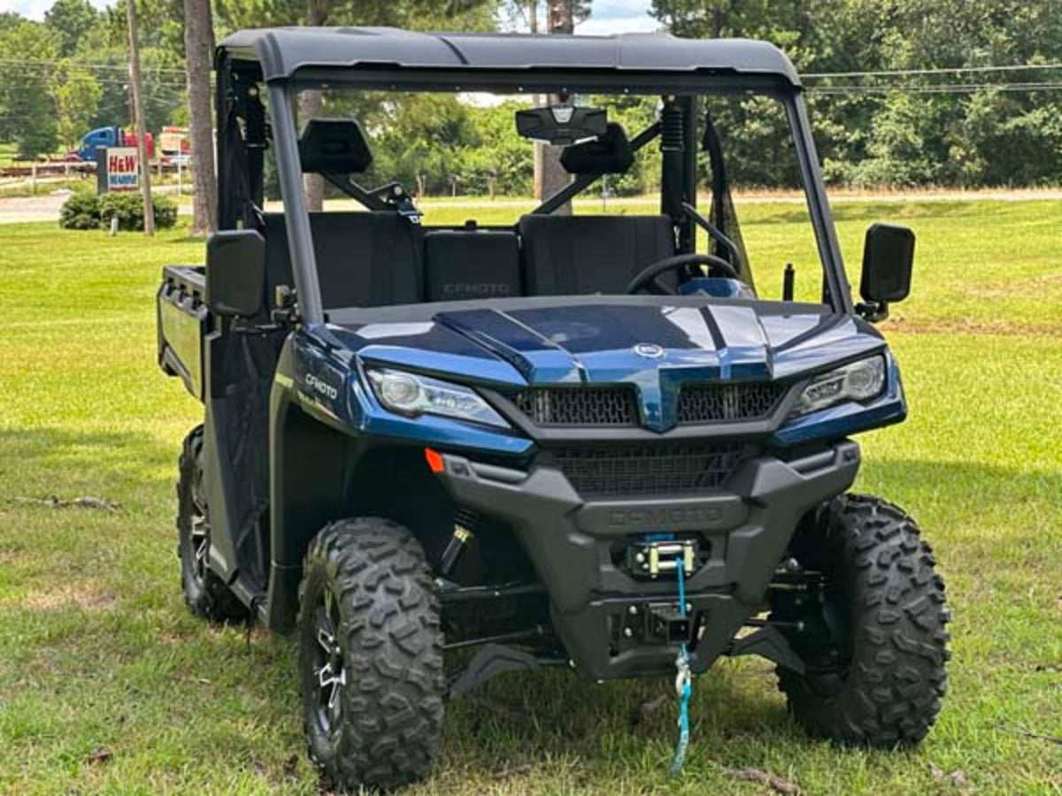 Seizmik CF Moto Halo-RA LED Rearview Mirror with Cast Aluminum Bezel