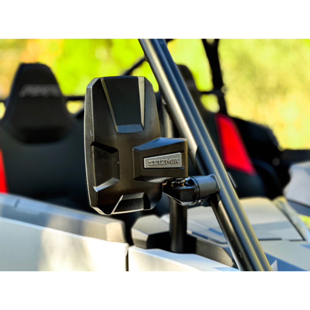 Seizmik Embark Side View Mirror ABS Body & Bezel with Adjustable Clamp