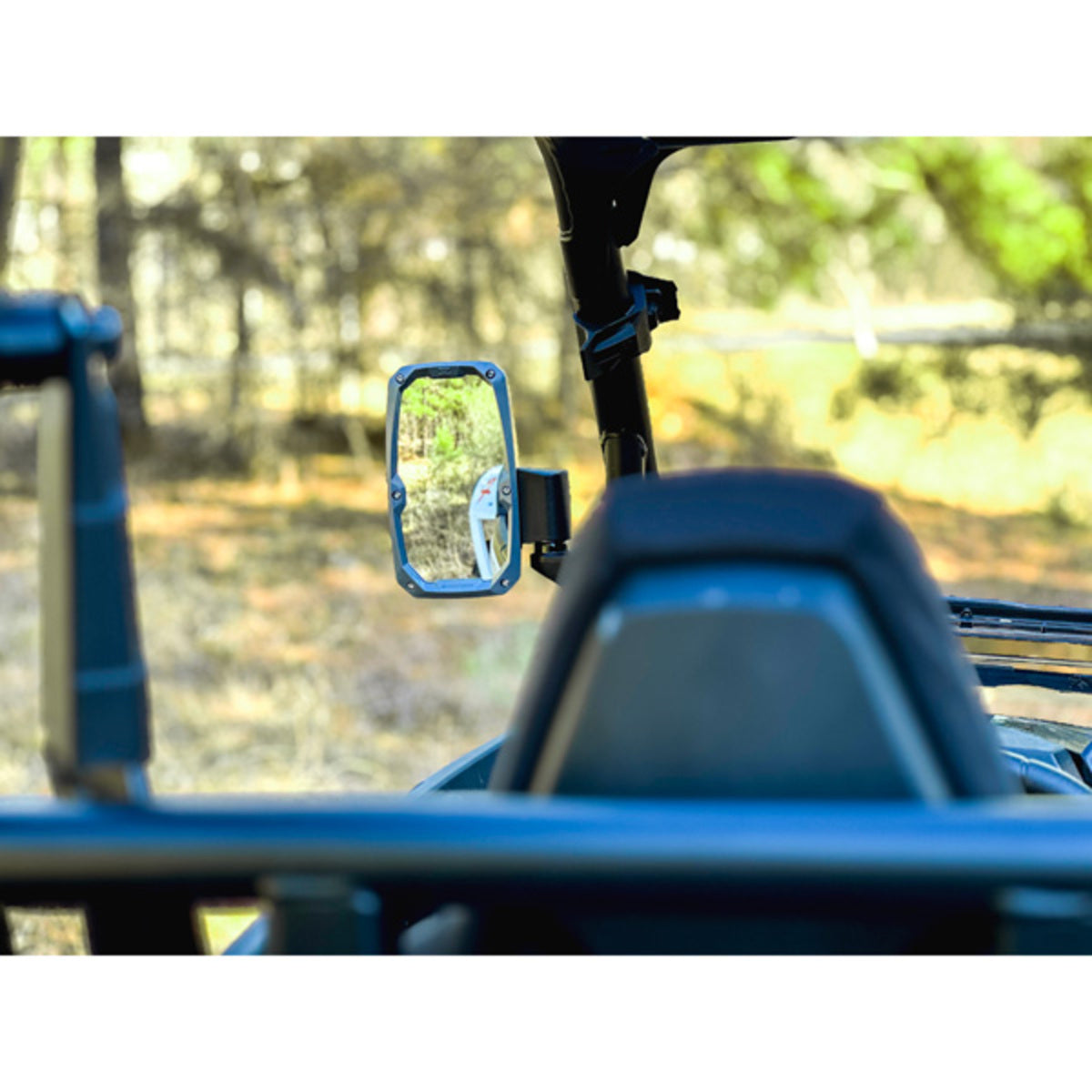 Seizmik Embark Side View Mirror ABS Body & Bezel with Adjustable Clamp