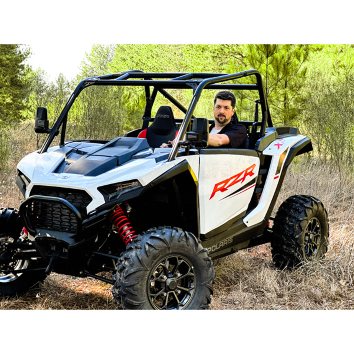 Seizmik Embark Side View Mirror ABS Body & Bezel with Adjustable Clamp