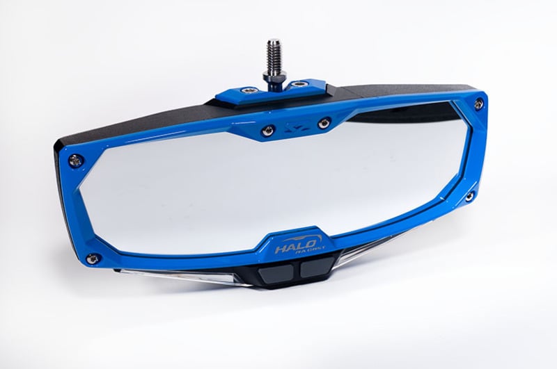 Seizmik Halo-RA Series Cast Aluminum Trim Kit Rearview - Blue