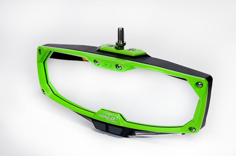 Seizmik Halo-RA Series Cast Aluminum Trim Kit Rearview - Green