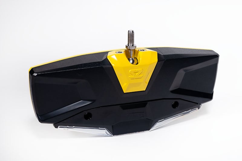 Seizmik Halo-RA Series Cast Aluminum Trim Kit Rearview - Yellow