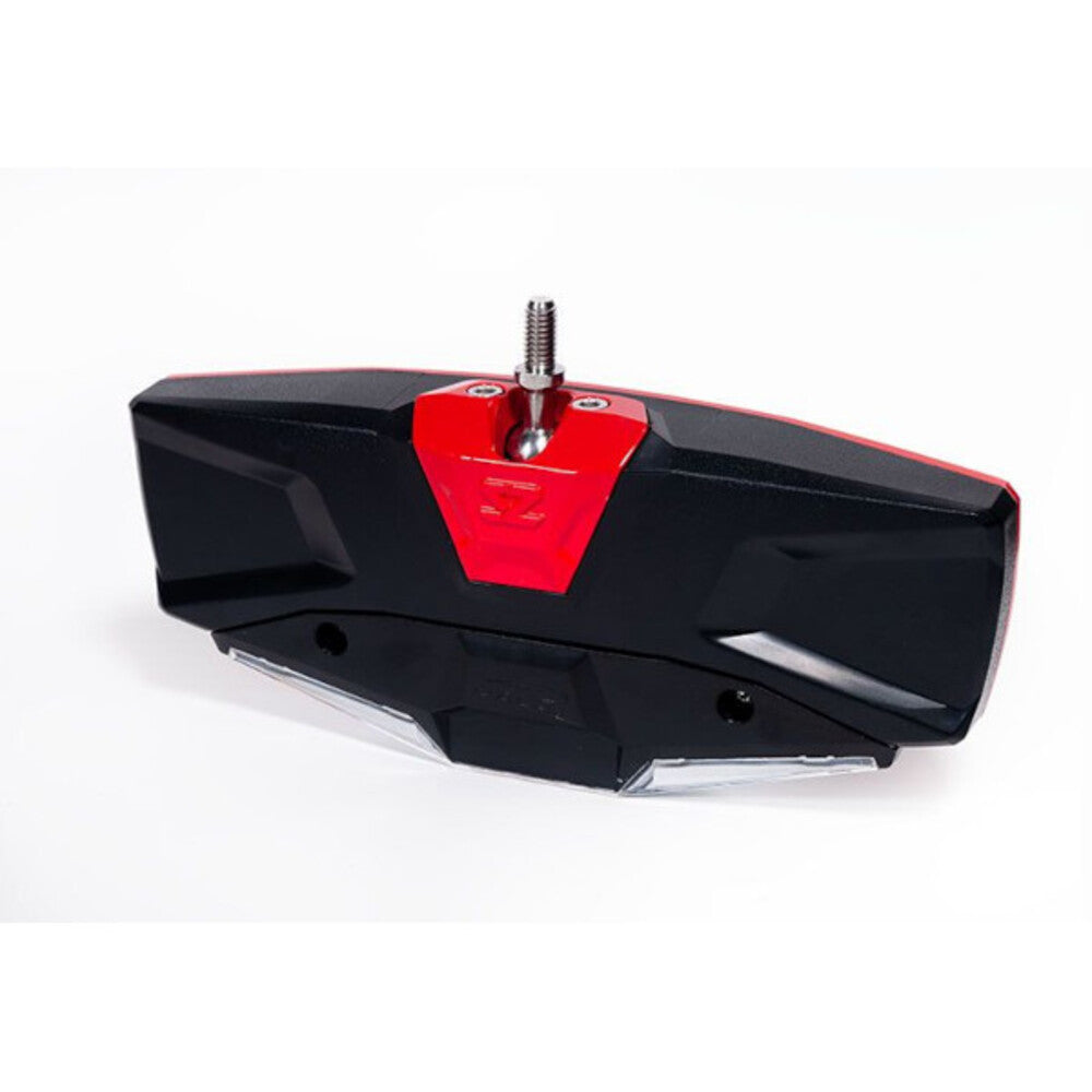 Seizmik Halo-RA Series Cast Aluminum Trim Rearview Kit - Red