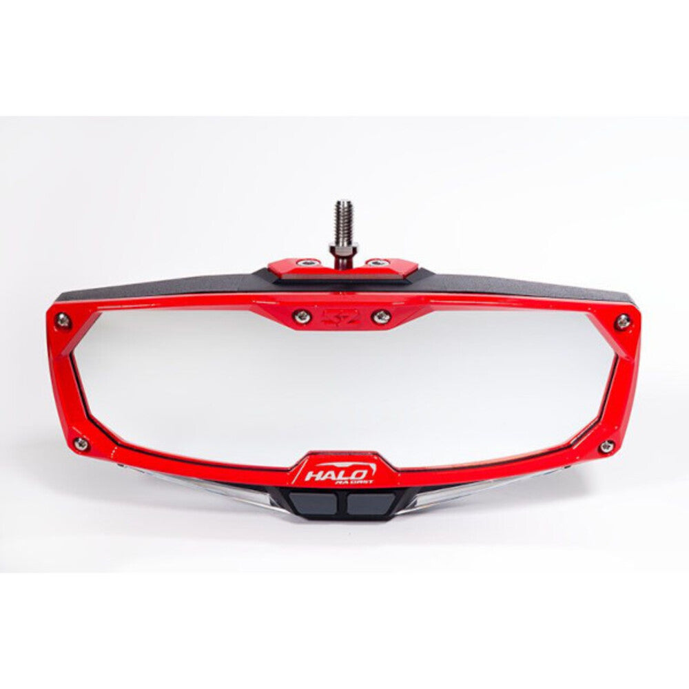 Seizmik Halo-RA Series Cast Aluminum Trim Rearview Kit - Red