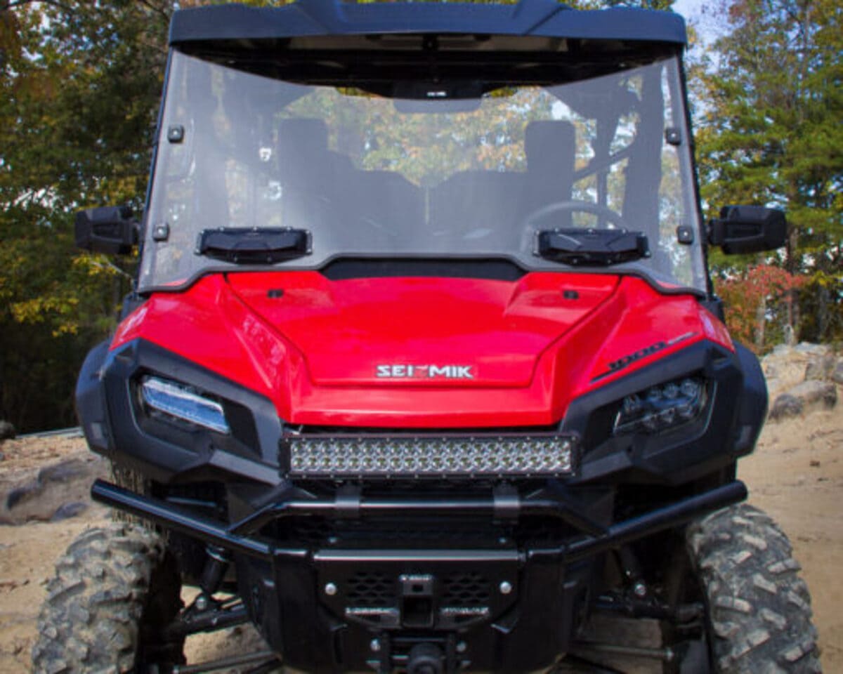 Seizmik Honda Pioneer 1000 Versa-Vent (Scratch Resistant Poly) Windshield