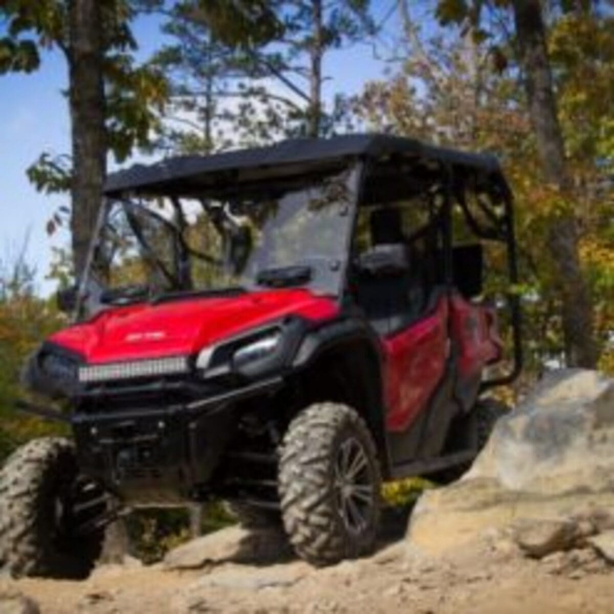 Seizmik Honda Pioneer 1000 Versa-Vent (Scratch Resistant Poly) Windshield