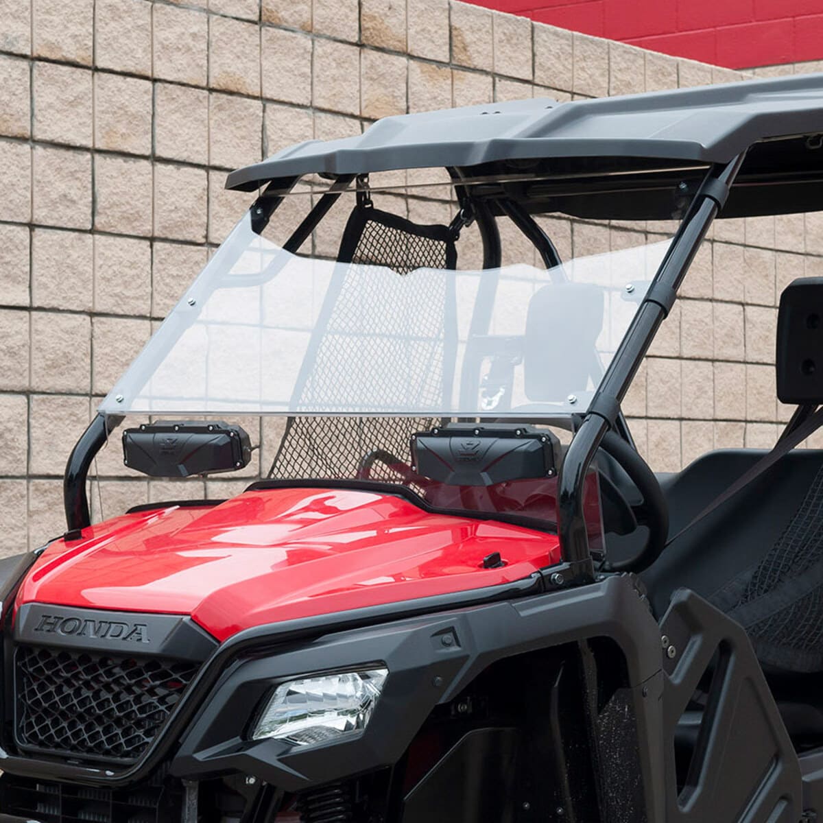 Seizmik Honda Pioneer 500 Scratch Resistant Poly Versa-Vent Windshield