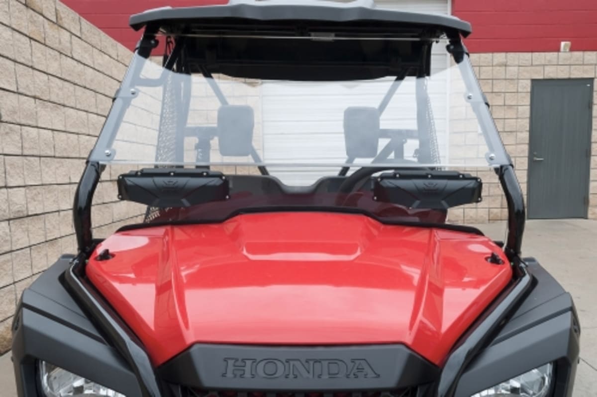 Seizmik Honda Pioneer 500 Scratch Resistant Poly Versa-Vent Windshield