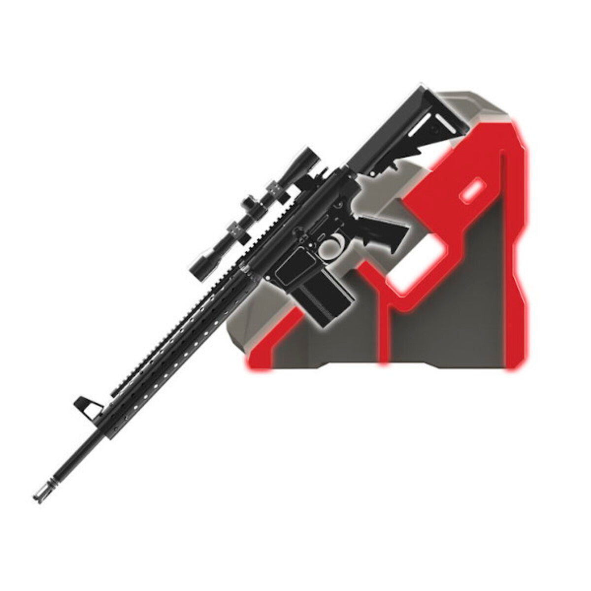 Seizmik ICOS 2 AR In Cab On Seat Gun Holder