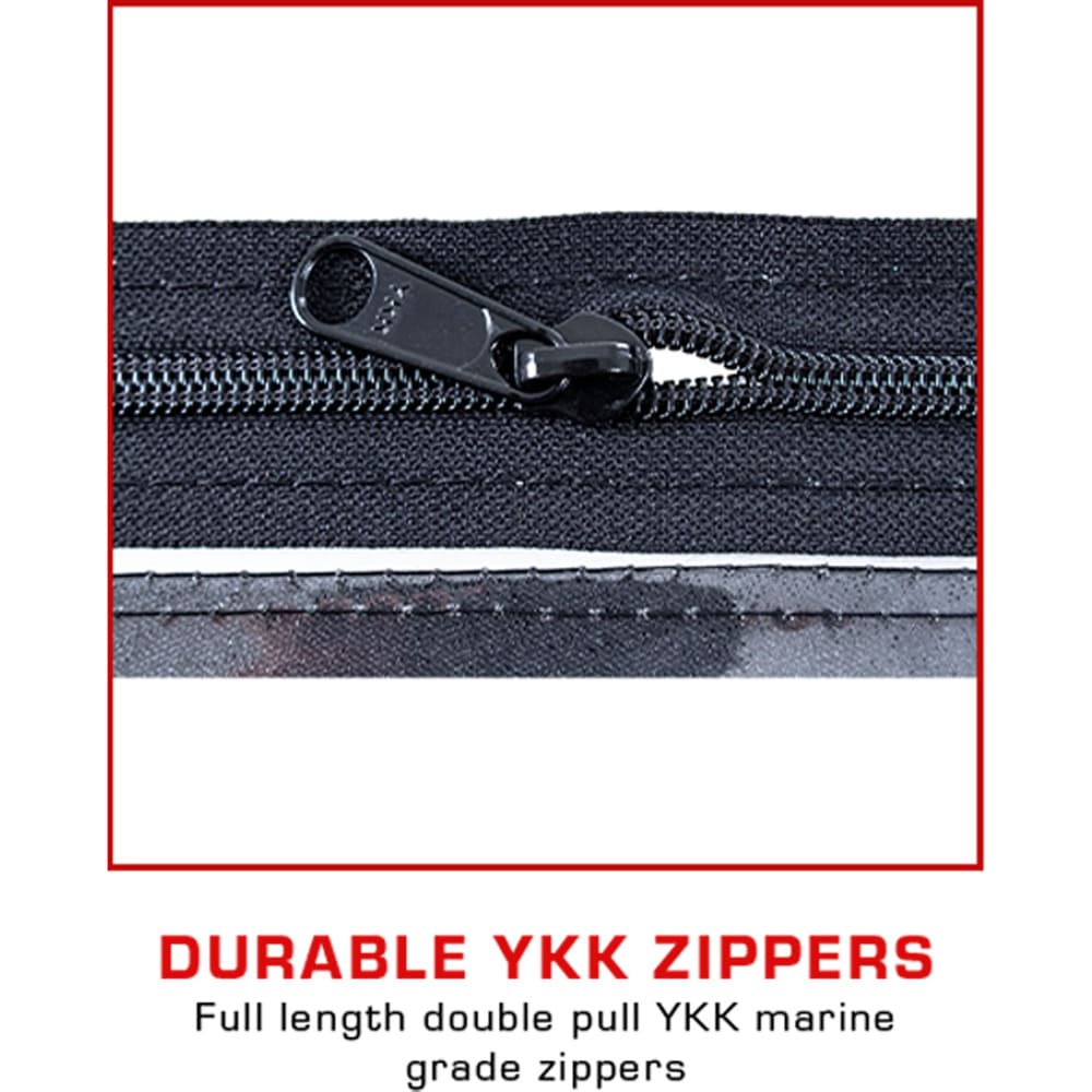 Seizmik Kawasaki KRX 1000 Upper Soft Doors with Zipper