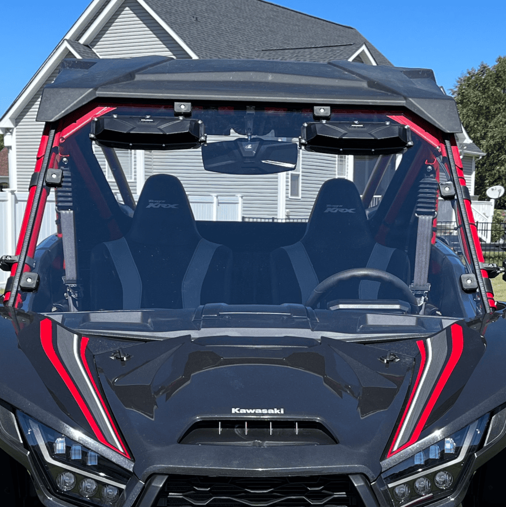 Seizmik Kawasaki KRX 1000 Versa-Vent (Hard Coated Poly) Windshield